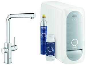 CASA39 Grohe Blue Home Connected Depuratore Acqua Miscelatore cucina con molla 31539000