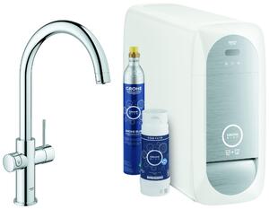 CASA39 Grohe Blue Home Connected Depuratore Acqua Miscelatore cucina canna alta 31455001
