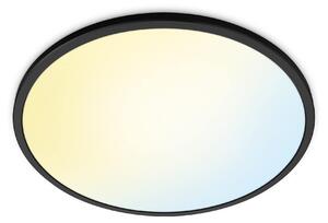 Philips Wiz Tunable White 8720169071018 SuperSlim Plafoniera LED di grande formato D550mm 32W/3800lm 2700-6500K Nero