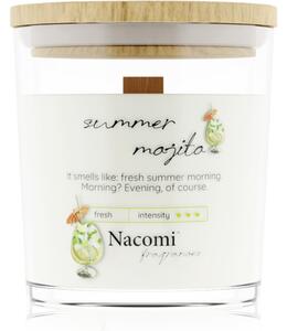 Nacomi Soy Candle Home Fragrances candela profumata con stoppino in legno 140 g