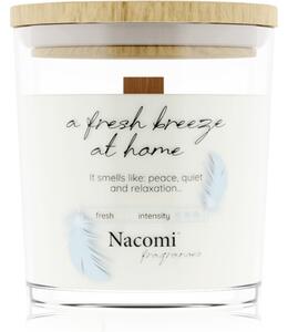 Nacomi Soy Candle Home Fragrances candela profumata con stoppino in legno 140 g