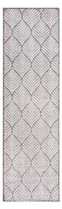 Tappeto da interno e esterno avorio 66x230 cm Elm Leaf – Flair Rugs