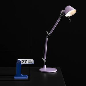 Artemide Lampada da scrivania Tolomeo Micro, Violetto / Fucsia / Rosa, Studio / Ufficio, Alluminio, Design, Lampada da tavolo