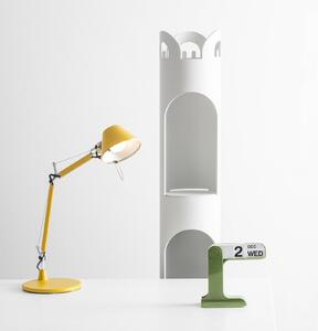 Artemide Lampada da scrivania Tolomeo Micro, Giallo / Arancione, Studio / Ufficio, Alluminio, Design, Lampada da tavolo