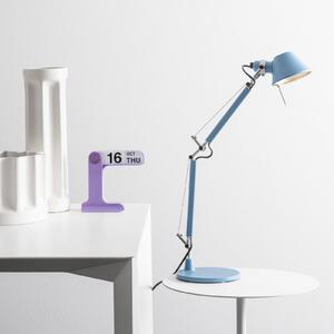 Artemide Lampada da scrivania Tolomeo Micro, Blu, Studio / Ufficio, Alluminio, Design, Lampada da tavolo
