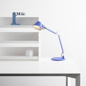 Artemide Lampada da scrivania Tolomeo Micro, Blu, Studio / Ufficio, Alluminio, Design, Lampada da tavolo