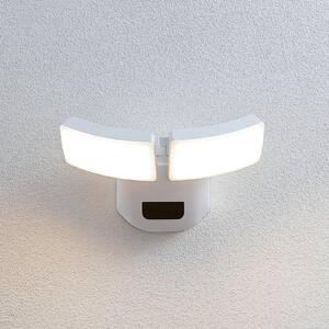 Lindby Applique LED da esterni Nikias con sensore, 2 luci