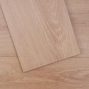 Pavimento vinilico autoadesivo - venature del legno - pavimentazione fai da te 91,4x15,2 cm - 36 pezzi - spessore 2,5 mm - cucina, sala da pranzo, camera da letto, bagno