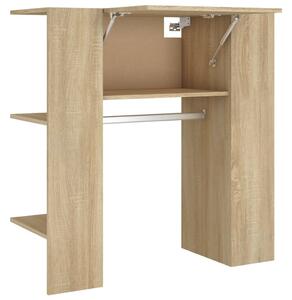 Scaffale Ingresso Rovere Sonoma 97,5x37x99 cm Legno Multistrato