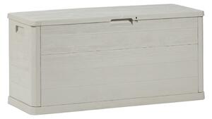 Contenitore da giardino grigio chiaro in plastica Woodys – Toomax