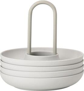Portauova con supporto Henk 4 pz