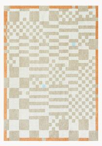 Tappeto jacquard lavabile da interno-esterno Chess