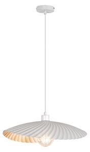 Rabalux 72055 - Lampadario a sospensione su cavo BRIDGET 1xE27/40W/230V bianco
