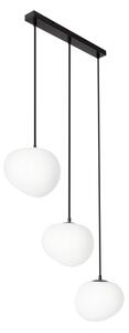 BRILAGI - Lampadario a cavo PEBBLES 3xE27/40W/230V nero