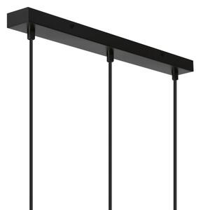 BRILAGI - Lampadario a cavo PEBBLES 3xE27/40W/230V nero