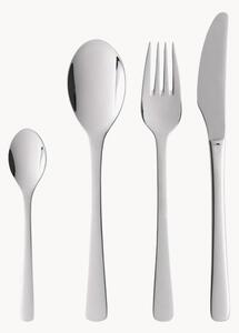 Set di 16 posate in acciaio inox Line, 4 persone