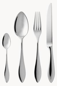 Set di 16 posate in acciaio inox Indra, 4 persone
