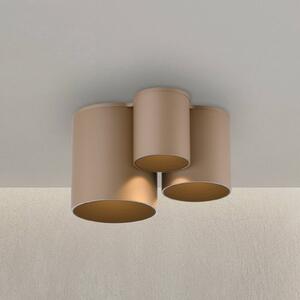PURE Plafoniera Point, dimmerabile, Bronzo / Ottone antico, Bagno, Metallo, Moderno, Plafoniera