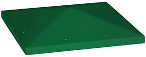 Copertura per Gazebo da Giardino 3x3 m in Tessuto Oxford 600D Verde