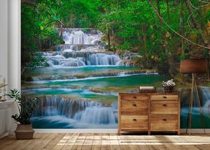 Carta da parati Il posto è buono, Carta da parati Natura, Carta da parati Cascata, u56038 : Uwalls.it