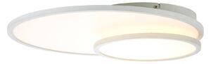 Brilliant Plafoniera LED Bility rotonda, struttura in bianco