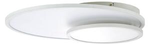Brilliant Plafoniera LED Bility rotonda, struttura in bianco