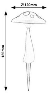 Rabalux 7877 - Lampada solare LED da esterno con sensore LED/0,06W/1xAA IP44