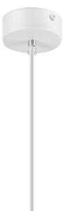 Lampadario a cavo SIMON 1xE27/60W/230V bianco