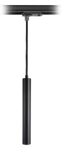 Deko-Light Lampada a sospensione LED Slim, sistema binario monofase, nero, alluminio, 5 W, Slim 1-Phasen, dimmerabile, Nero, Soggiorno / Sala da pranzo, Alluminio, Moderno, Lampada a binario