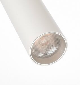 Deko-Light Faretto LED su binario Slim monofase, bianco, alluminio, 5 W, 2.700 K 1-Phasen, dimmerabile, Bianco / Opale, Soggiorno / Sala da pranzo, Alluminio, Moderno, Lampada a binario