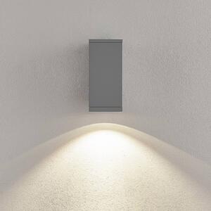 Deko-Light Applique da esterni a LED ShoreLine Pro Square, dimmerabile, Alluminio / Grigio / Zincato, Alluminio, Moderno, Applique LED da esterni