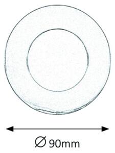Rabalux 5584 - Lampada LED da incasso per bagni LOIS LED/3W/230V IP44 4000K