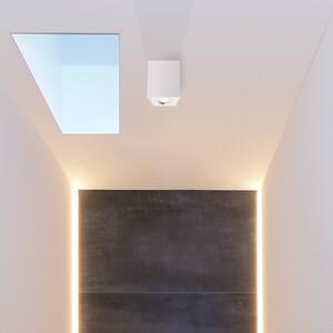 Deko-Light Faretto da soffitto Bengala angolare, bianco, alluminio, GU10, orientabile Bengala, dimmerabile, Bianco / Opale, Soggiorno / Sala da pranzo, Alluminio, Moderno, Faretto alogeno