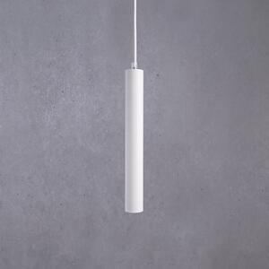 Deko-Light Lampada LED a sospensione Slim, bianca, alluminio, 2.700 K dimmerabile, Bianco / Opale, Soggiorno / Sala da pranzo, Alluminio, Moderno