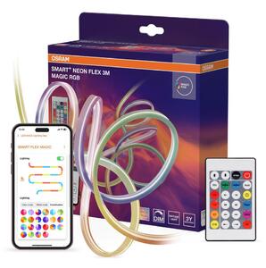 Osram - Striscia LED RGB esterna dimmerabile SMART+ MAGIC 3m LED/15W/230V Wi-Fi + telecomando