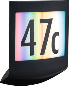 Paulmann 94513 - RGBW LED/8,2W IP44 Dimmerabile numero civico PADEA 230V