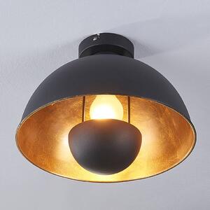 Lindby Lya - lampada da soffitto nero-argento