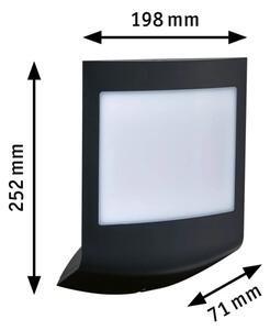 Paulmann 94513 - RGBW LED/8,2W IP44 Dimmerabile numero civico PADEA 230V