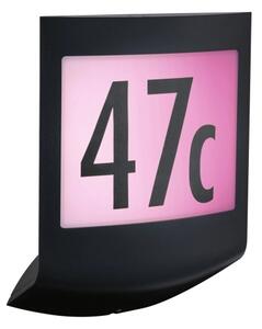 Paulmann 94513 - RGBW LED/8,2W IP44 Dimmerabile numero civico PADEA 230V