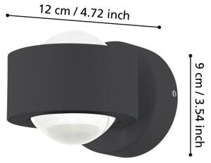Eglo 98746 - Applique a LED da esterno TREVIOLO 2xLED/2W/230V IP44
