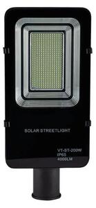 LED Lampione solare dimmerabile LED/50W/6,4V 4000K IP65 + telecomando