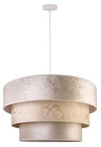 Duolla - Lampadario a sospensione con filo LUNETA 1xE27/40W/230V diametro 45 cm color crema
