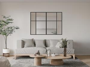 Vetrata in stile atelier in alluminio termolaccato - L180 x H130 - TONIBA