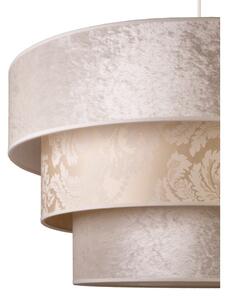 Duolla - Lampadario a sospensione con filo LUNETA 1xE27/40W/230V diametro 45 cm color crema