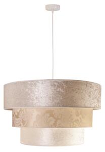 Duolla - Lampadario a sospensione con filo LUNETA 1xE27/40W/230V diametro 45 cm color crema