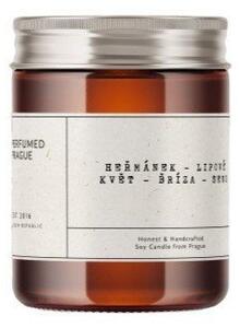 Candela in cera di soia profumata tempo di combustione 40 h #57 Chamomile, Linden, Birch – Perfumed Prague