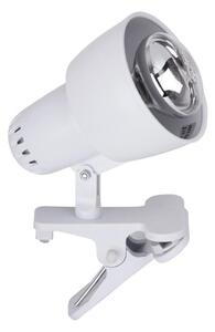 Rabalux 4356 - Lampada con morsetto CLIP 1xE14/40W/230V bianco