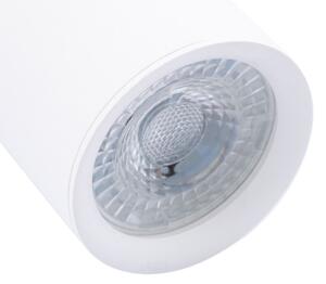 Lampadario a sospensione con filo KARADON 1xGU10/30W/230V 17 cm bianco