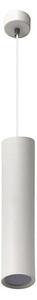 Lampadario a sospensione con filo KARADON 1xGU10/30W/230V 17 cm bianco