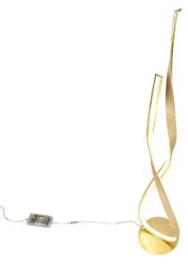 Paul Neuhaus 720-12 - Lampada LED da terra dimmerabile LINDA LED/27W/230V dorata